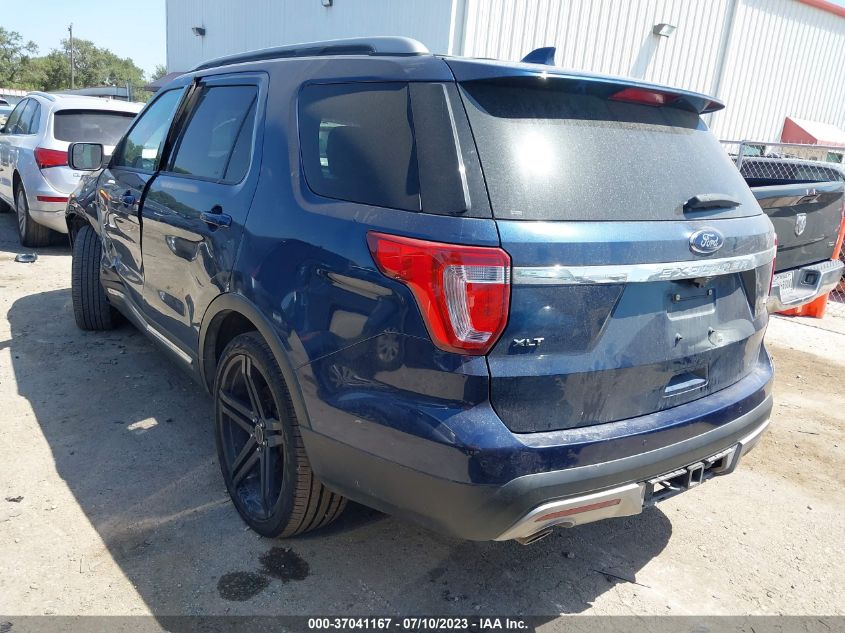 2017 FORD EXPLORER XLT - 1FM5K8D87HGC37310