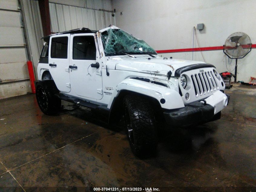 2016 JEEP WRANGLER UNLIMITED SAHARA - 1C4HJWEG5GL150462