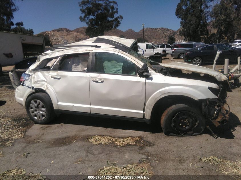 2016 DODGE JOURNEY SE - 3C4PDCAB2GT119587