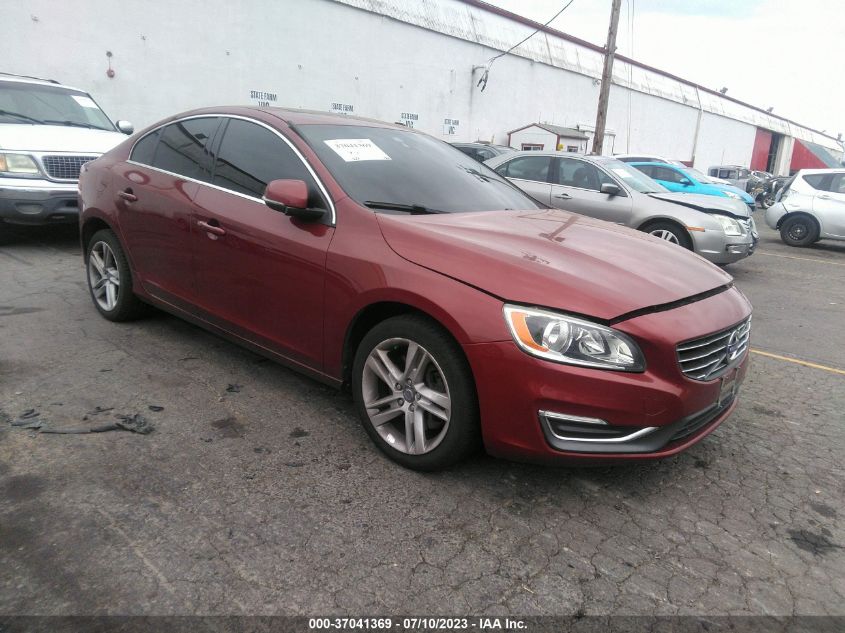 2014 VOLVO S60 T5 - YV1612FH4E2285047