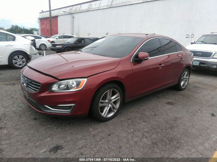 2014 VOLVO S60 T5 - YV1612FH4E2285047