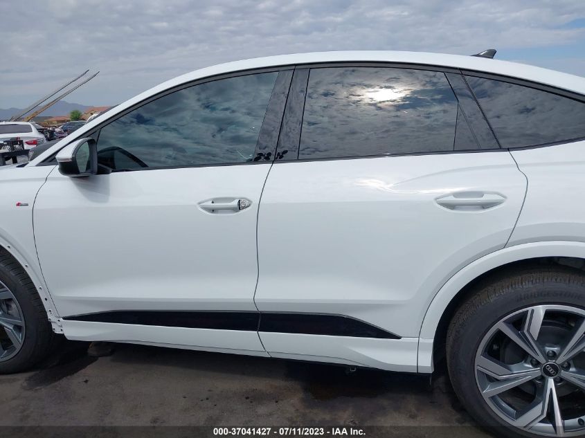 2023 AUDI Q4 E-TRON SPORTBACK PRESTIGE - WA142BFZ7PP019119