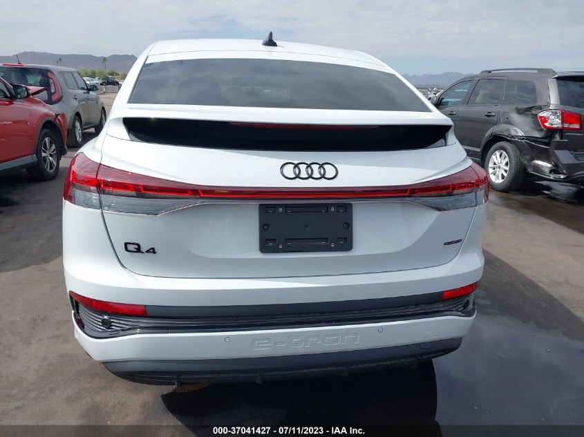 2023 AUDI Q4 E-TRON SPORTBACK PRESTIGE - WA142BFZ7PP019119
