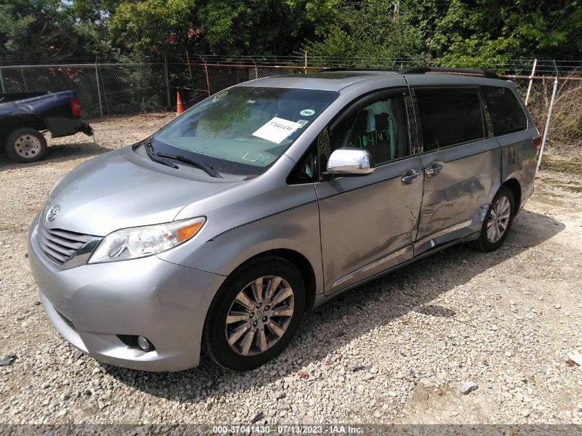2015 TOYOTA SIENNA LTD/XLE/XLE PREMIUM - 5TDDK3DC3FS122794