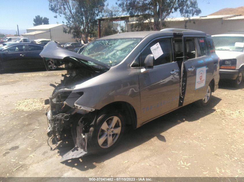 2013 NISSAN QUEST S/SV/SL/LE - JN8AE2KP7D9065185