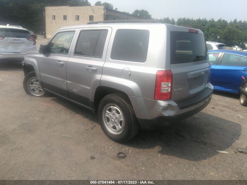 2016 JEEP PATRIOT SPORT - 1C4NJRBB3GD668979