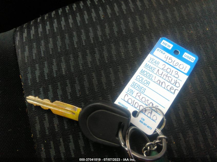 2013 MITSUBISHI LANCER ES - JA32U2FUXDU017355