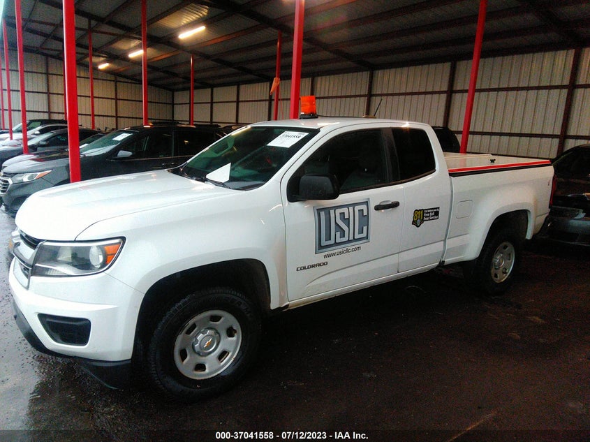 VIN 1GCHSBEAXH1163240 2017 CHEVROLET COLORADO 2WD WT