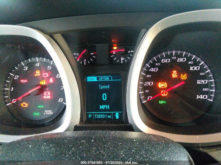 2016 CHEVROLET EQUINOX LT - 2GNALCEK4G1121496