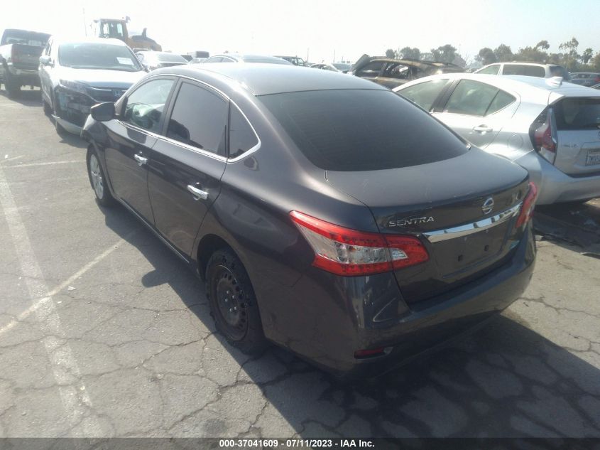 2014 NISSAN SENTRA SV - 3N1AB7AP3EY301056