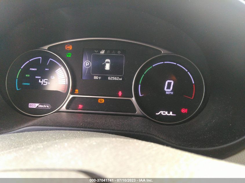2016 KIA SOUL EV - KNDJP3AE6G7006379