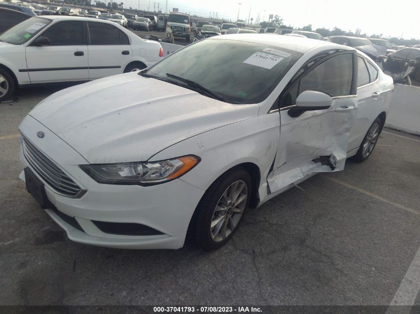 2017 FORD FUSION HYBRID SE - 3FA6P0LU5HR295196