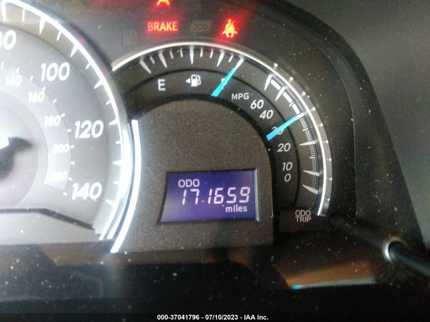 2013 TOYOTA CAMRY L/LE/SE/XLE - 4T4BF1FK7DR281803