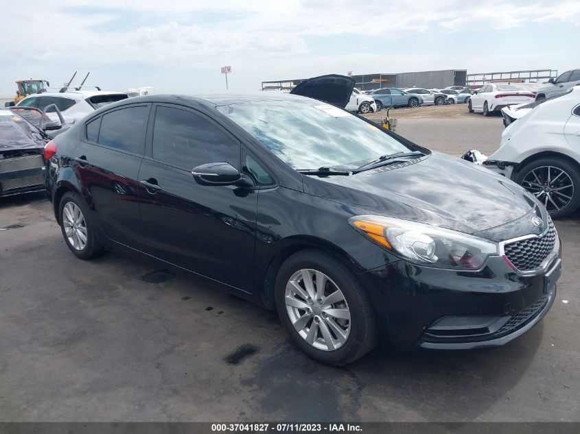 2015 KIA FORTE LX - KNAFX4A60F5280270
