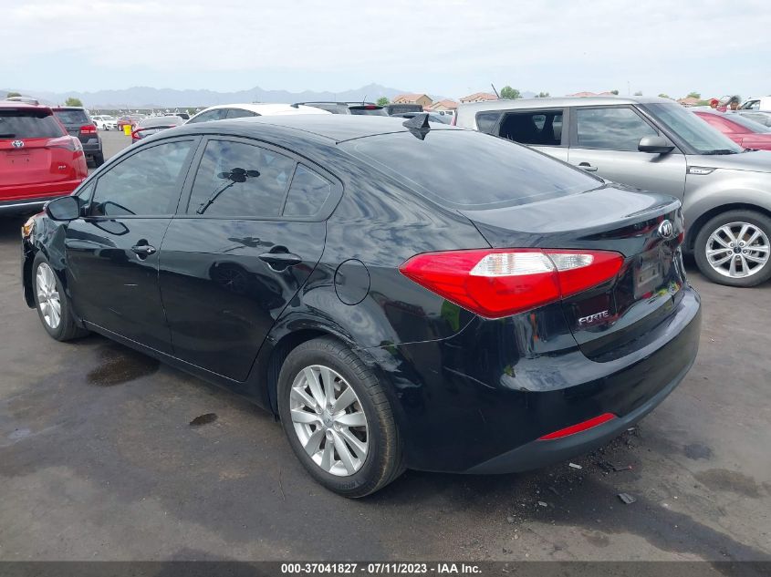 2015 KIA FORTE LX - KNAFX4A60F5280270