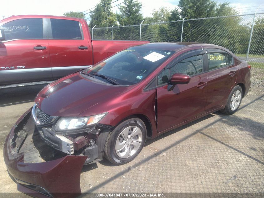 2015 HONDA CIVIC SEDAN LX - 19XFB2F59FE253157