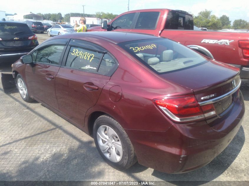 2015 HONDA CIVIC SEDAN LX - 19XFB2F59FE253157