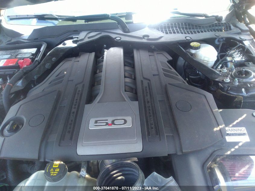 2019 FORD MUSTANG GT - 1FA6P8CF1K5128294