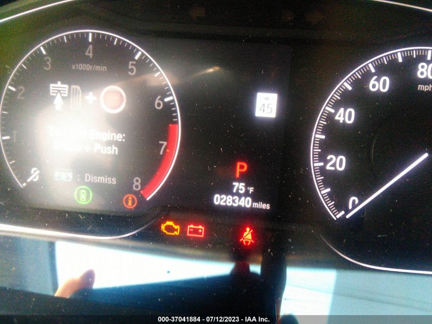 2020 HONDA ACCORD SEDAN SPORT - 1HGCV1F39LA059263