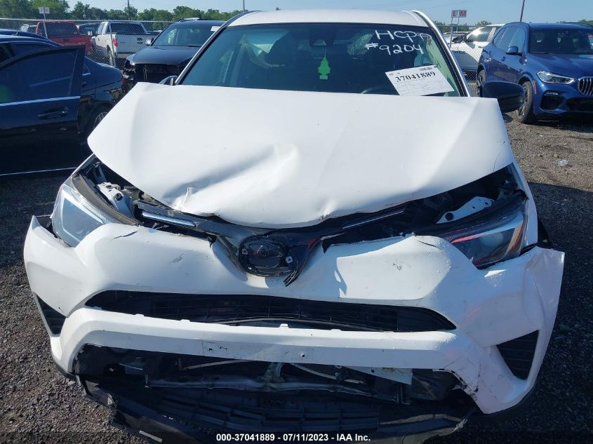 2018 TOYOTA RAV4 LE - 2T3BFREV0JW849204