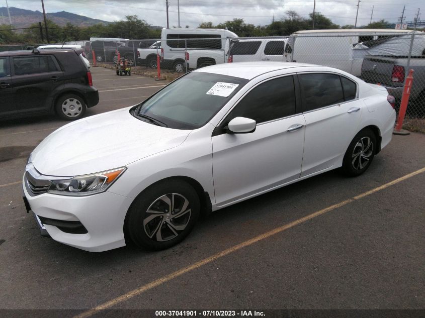 2016 HONDA ACCORD SEDAN LX - 1HGCR2F35GA011839