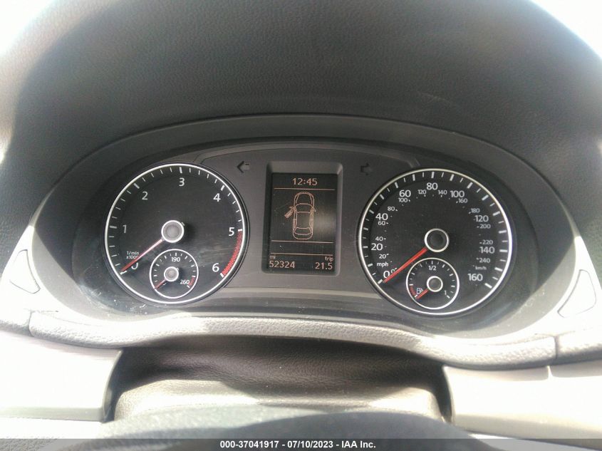 2014 VOLKSWAGEN PASSAT TDI SE W/SUNROOF & NAV - 1VWBN7A34EC062869