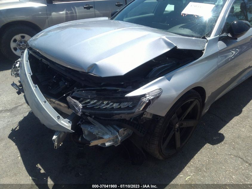 VIN 1HGCV1F38NA123554 2022 HONDA ACCORD SEDAN SPORT