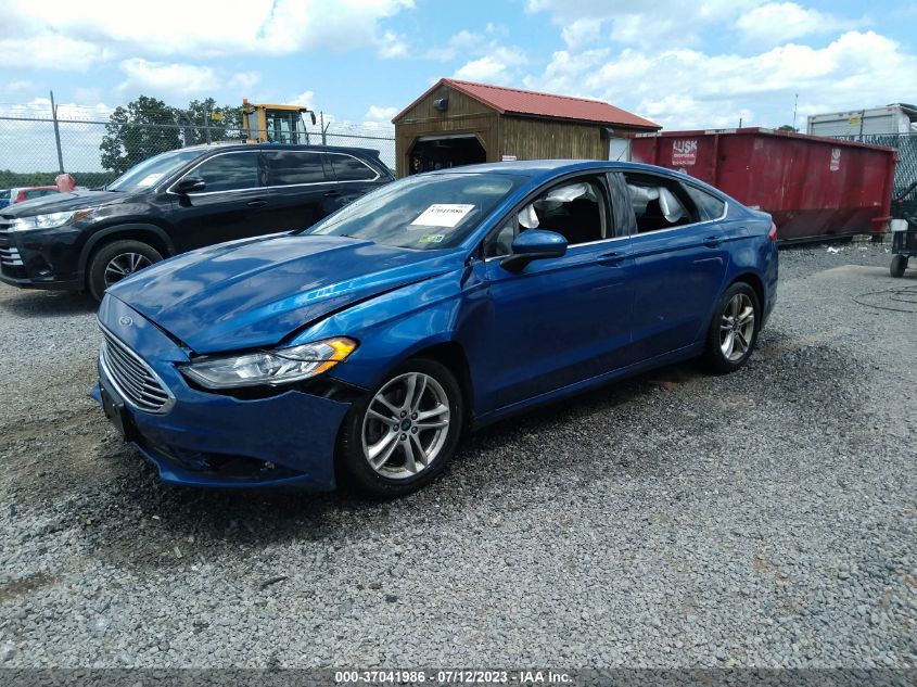 2018 FORD FUSION SE - 3FA6P0HD1JR130650