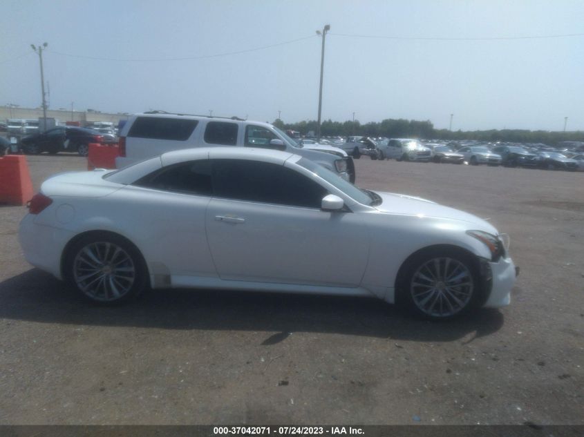 2013 INFINITI G37 CONVERTIBLE BASE - JN1CV6FE8DM771635
