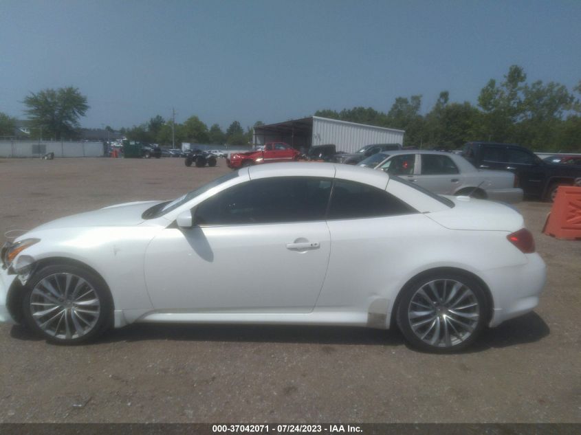 2013 INFINITI G37 CONVERTIBLE BASE - JN1CV6FE8DM771635