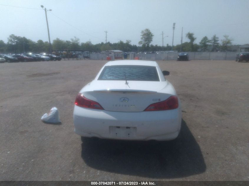 2013 INFINITI G37 CONVERTIBLE BASE - JN1CV6FE8DM771635