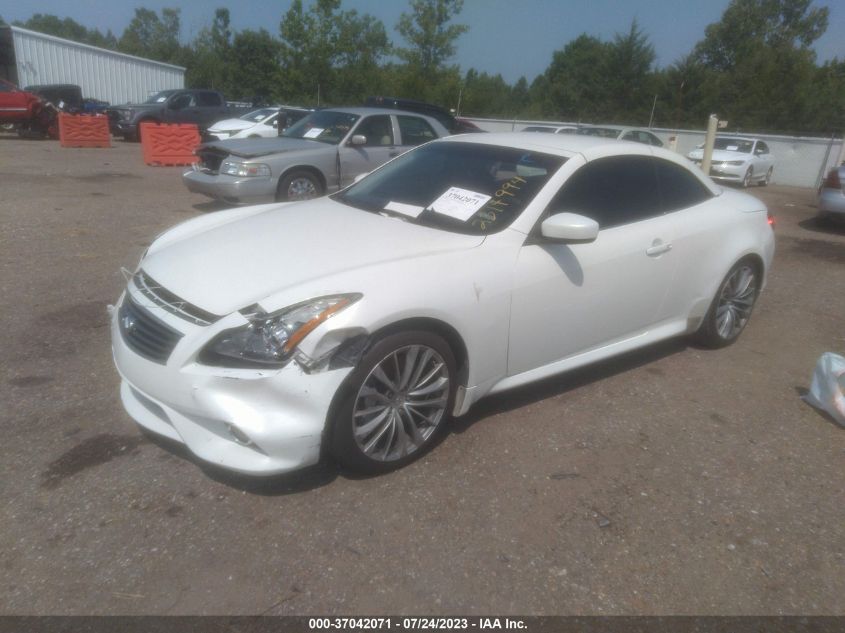2013 INFINITI G37 CONVERTIBLE BASE - JN1CV6FE8DM771635