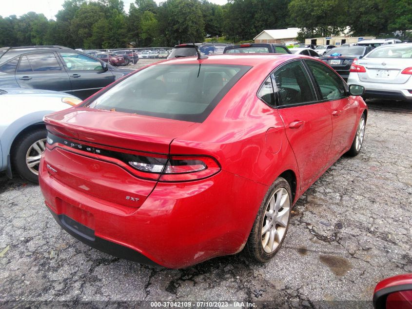 2013 DODGE DART SXT - 1C3CDFBA1DD154598