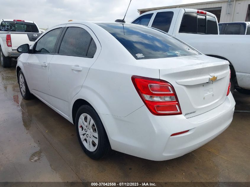 2018 CHEVROLET SONIC LS - 1G1JB5SH8J4116225