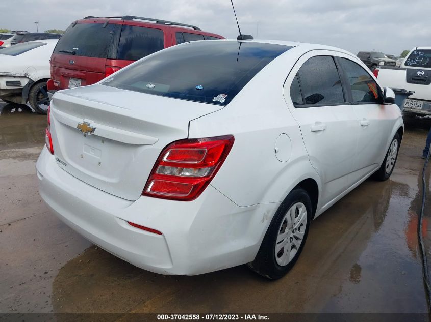 2018 CHEVROLET SONIC LS - 1G1JB5SH8J4116225