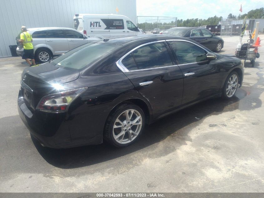 2014 NISSAN MAXIMA 3.5 SV W/PREMIUM PKG - 1N4AA5APXEC483907