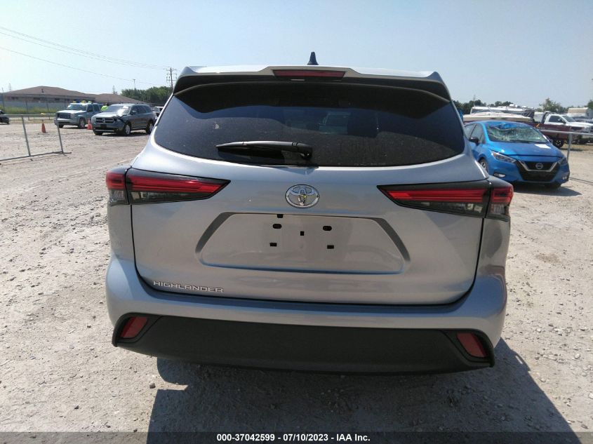 2023 TOYOTA HIGHLANDER L/LE/XLE/XSE/LIMITED - 5TDKDRAH6PS500337
