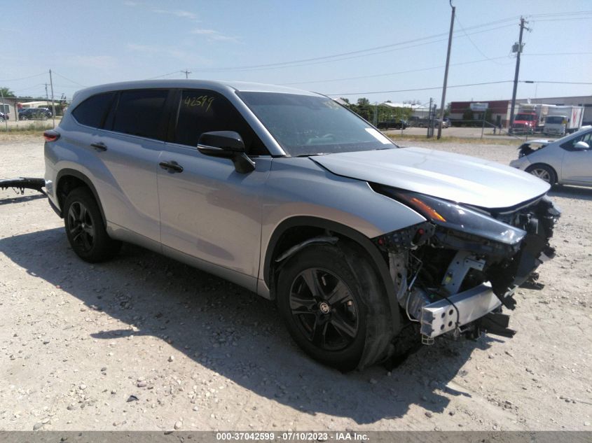 2023 TOYOTA HIGHLANDER L/LE/XLE/XSE/LIMITED - 5TDKDRAH6PS500337