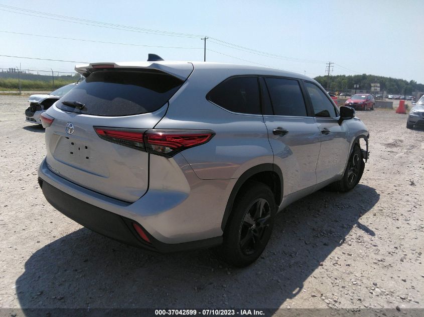 2023 TOYOTA HIGHLANDER L/LE/XLE/XSE/LIMITED - 5TDKDRAH6PS500337