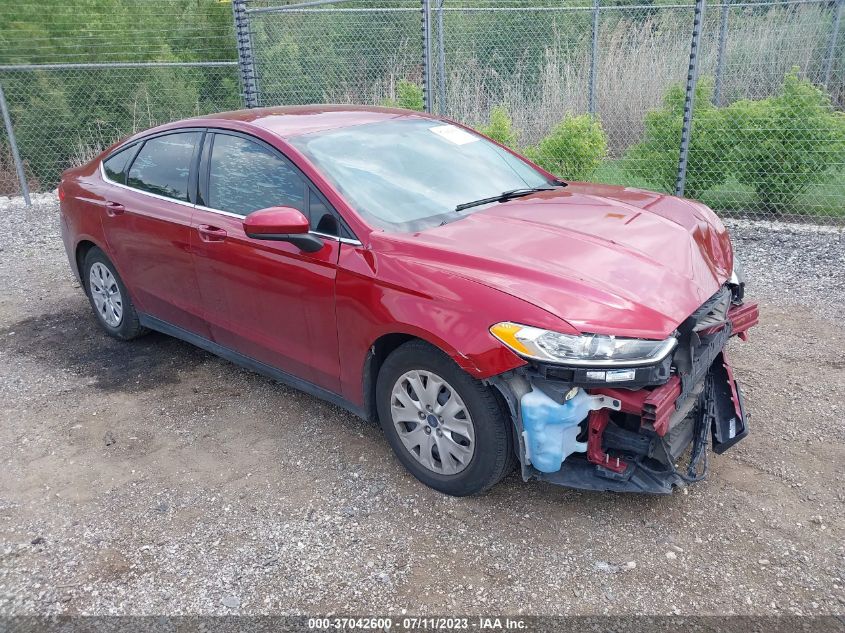 2014 FORD FUSION S - 1FA6P0G71E5381107