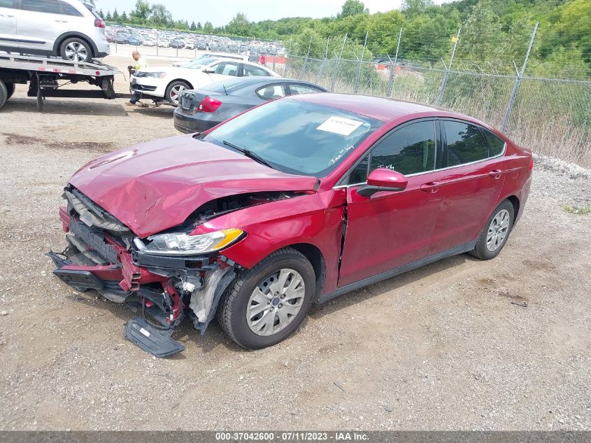 2014 FORD FUSION S - 1FA6P0G71E5381107