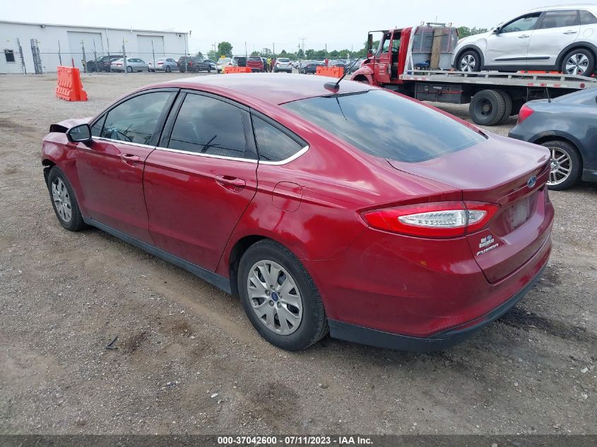 2014 FORD FUSION S - 1FA6P0G71E5381107