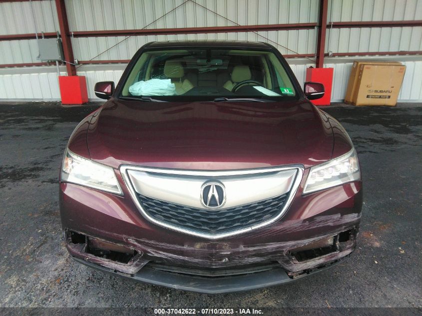2014 ACURA MDX - 5FRYD4H23EB024157