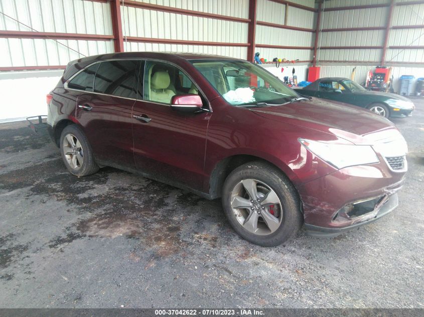 2014 ACURA MDX - 5FRYD4H23EB024157