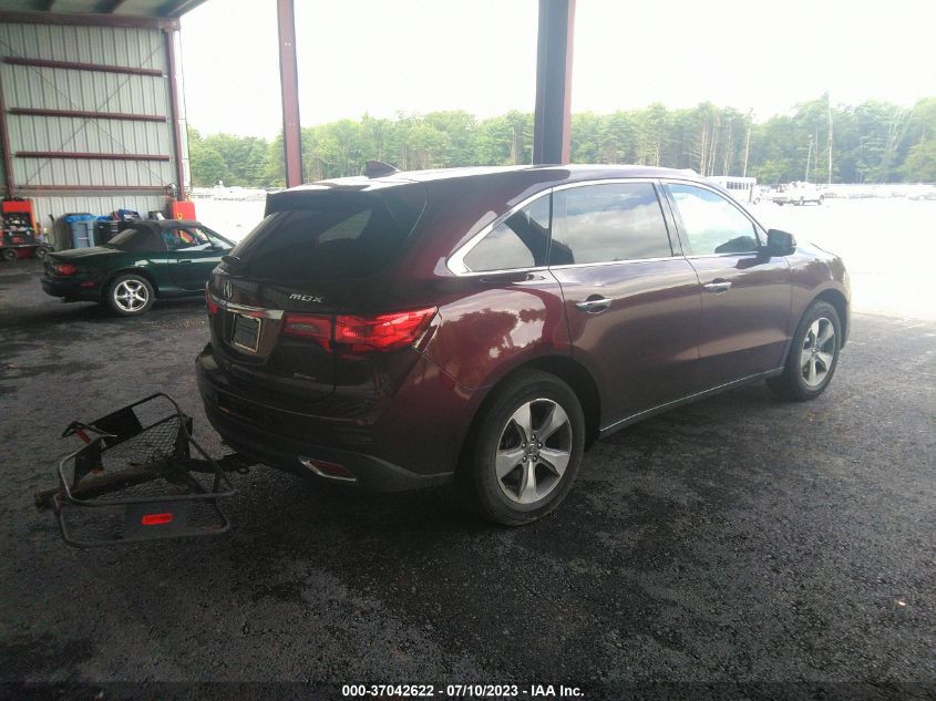 2014 ACURA MDX - 5FRYD4H23EB024157