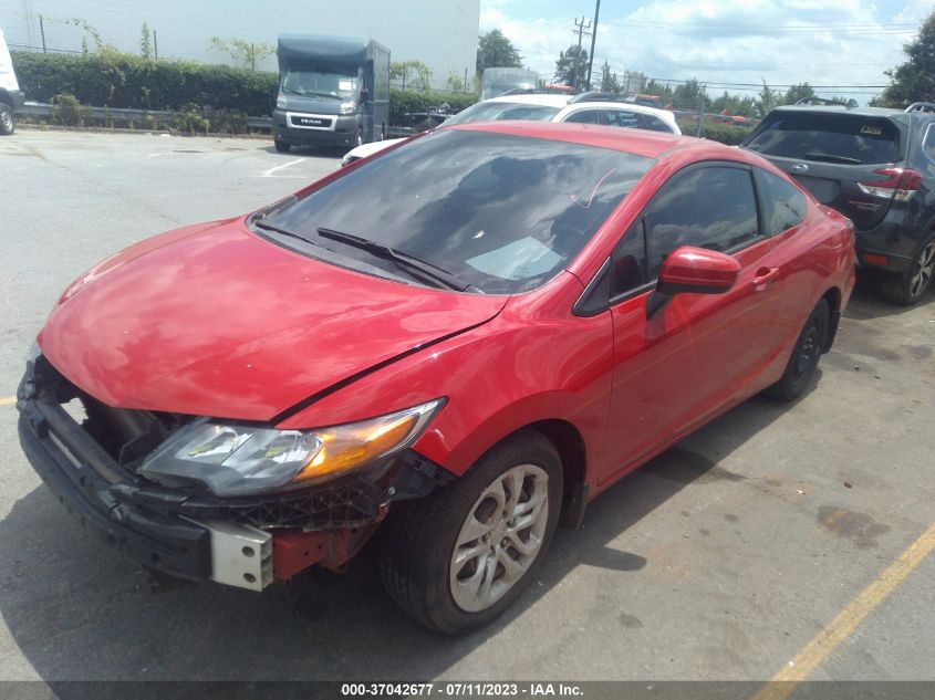 2014 HONDA CIVIC COUPE LX - 2HGFG3B58EH500945