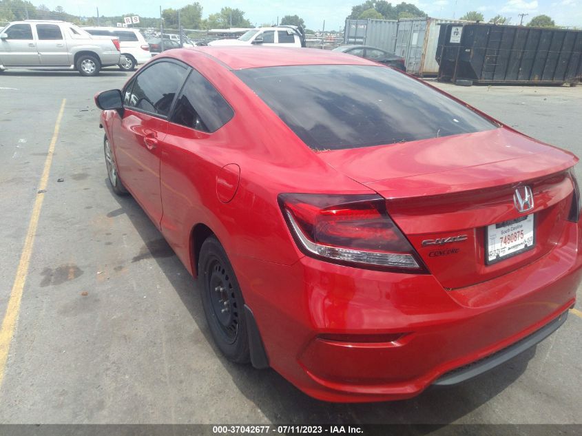 2014 HONDA CIVIC COUPE LX - 2HGFG3B58EH500945