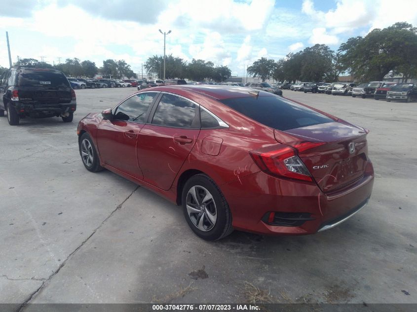 2019 HONDA CIVIC SEDAN LX - 19XFC2F62KE026649