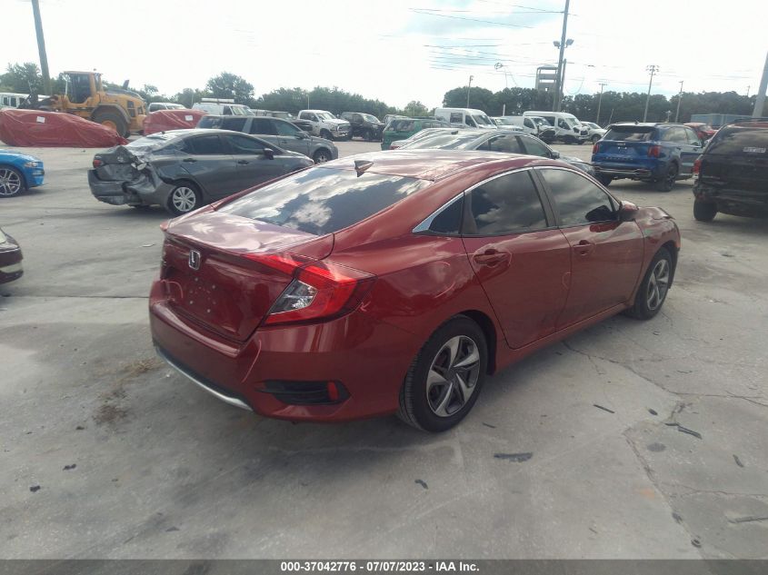 2019 HONDA CIVIC SEDAN LX - 19XFC2F62KE026649