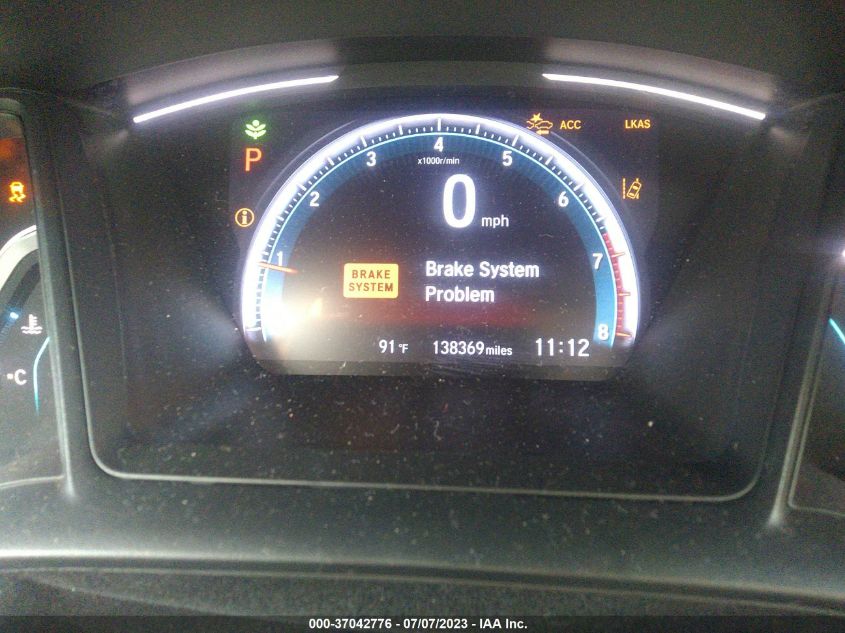 2019 HONDA CIVIC SEDAN LX - 19XFC2F62KE026649